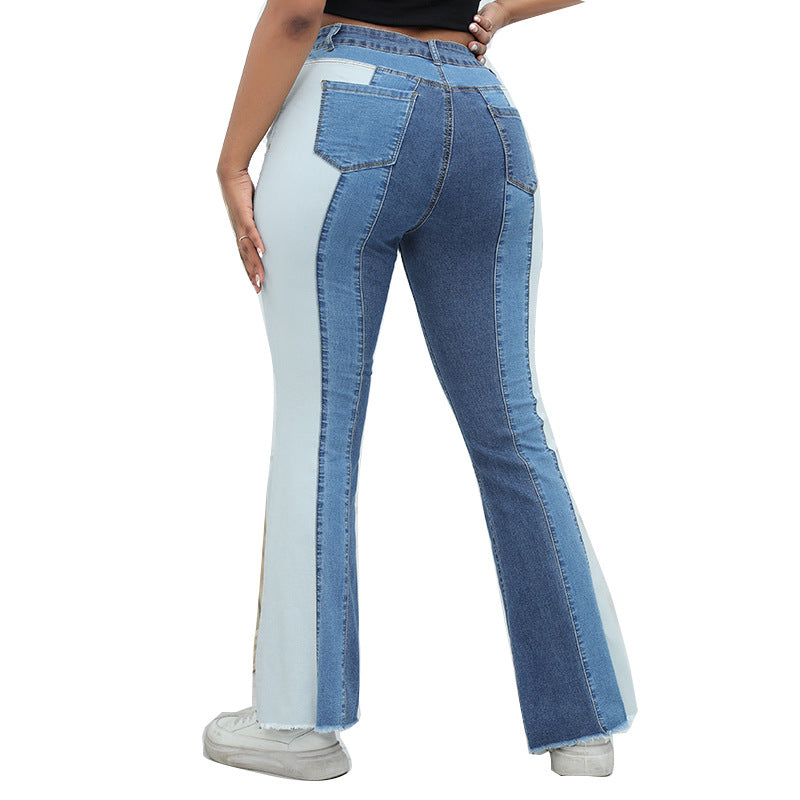 Wide-leg Stretch women's Jeans