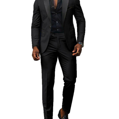 Men's Business Suit Coat Trouser Suit