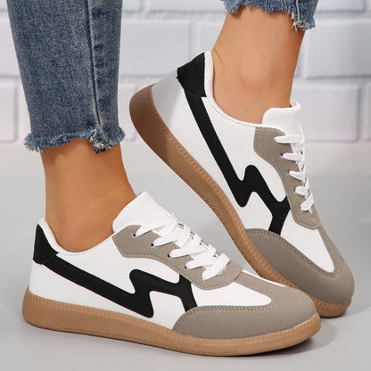 Flat Lace-up Student Sports Women's Board Shoes
