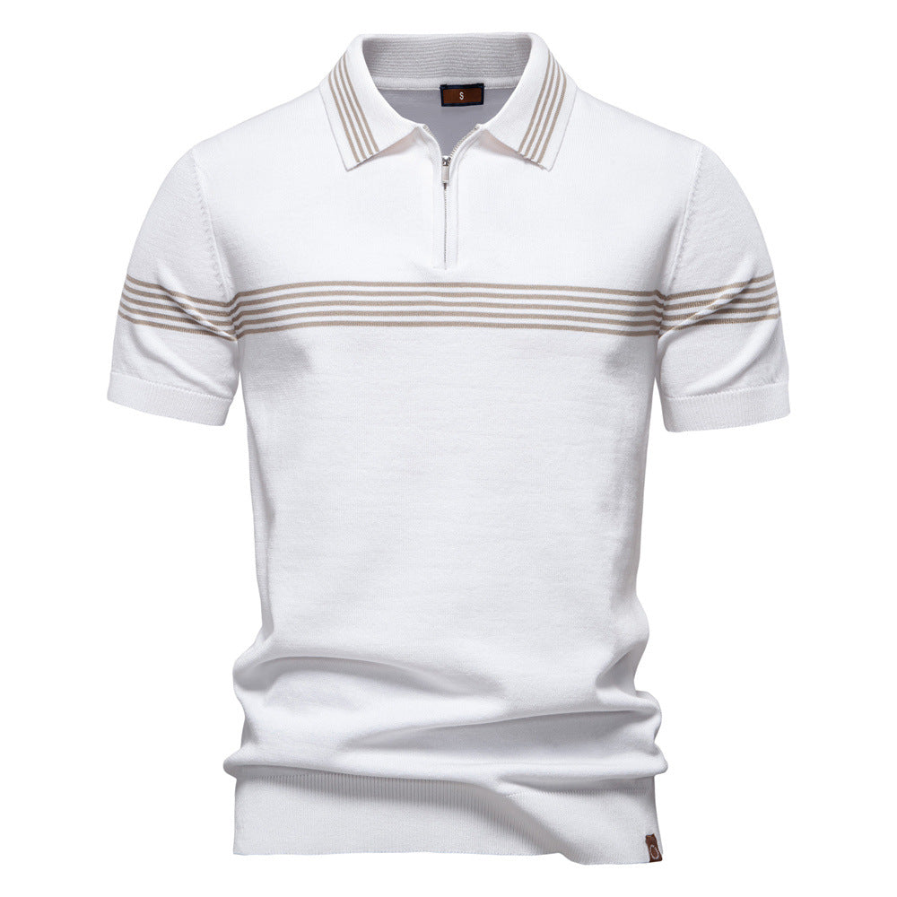Fashion Striped Short-sleeved T-Shirt