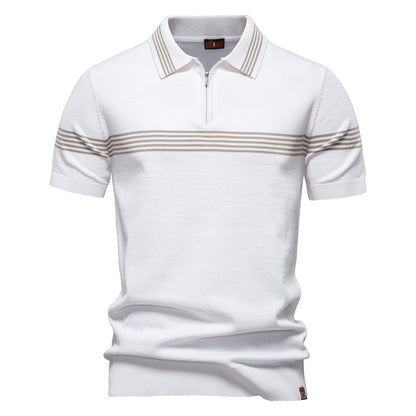 Fashion Striped Short-sleeved T-Shirt