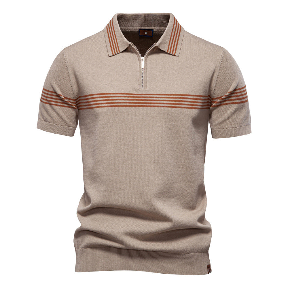 Fashion Striped Short-sleeved T-Shirt