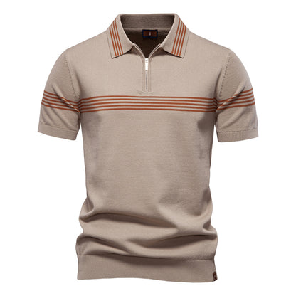 Fashion Striped Short-sleeved T-Shirt
