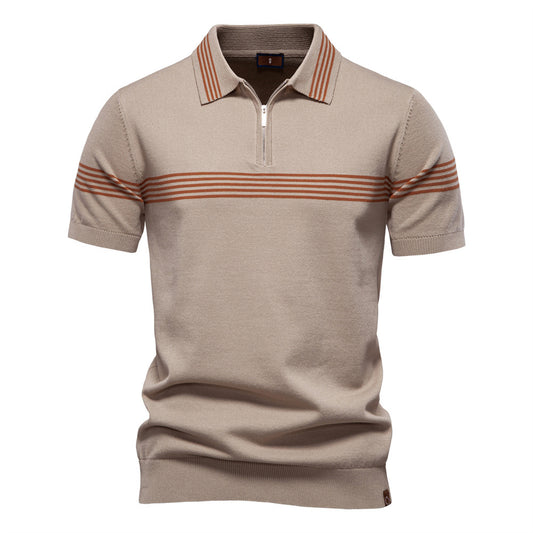 Fashion Striped Short-sleeved T-Shirt