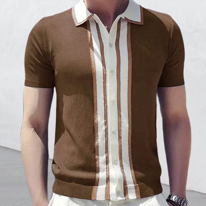 Men's Lapel POLO Sweater