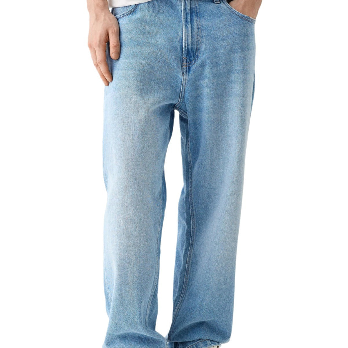 Versatile Men's Straight Jeans