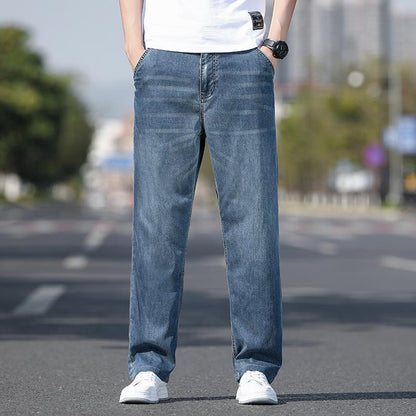 Nice Tencel Ultra-thin Jeans Men