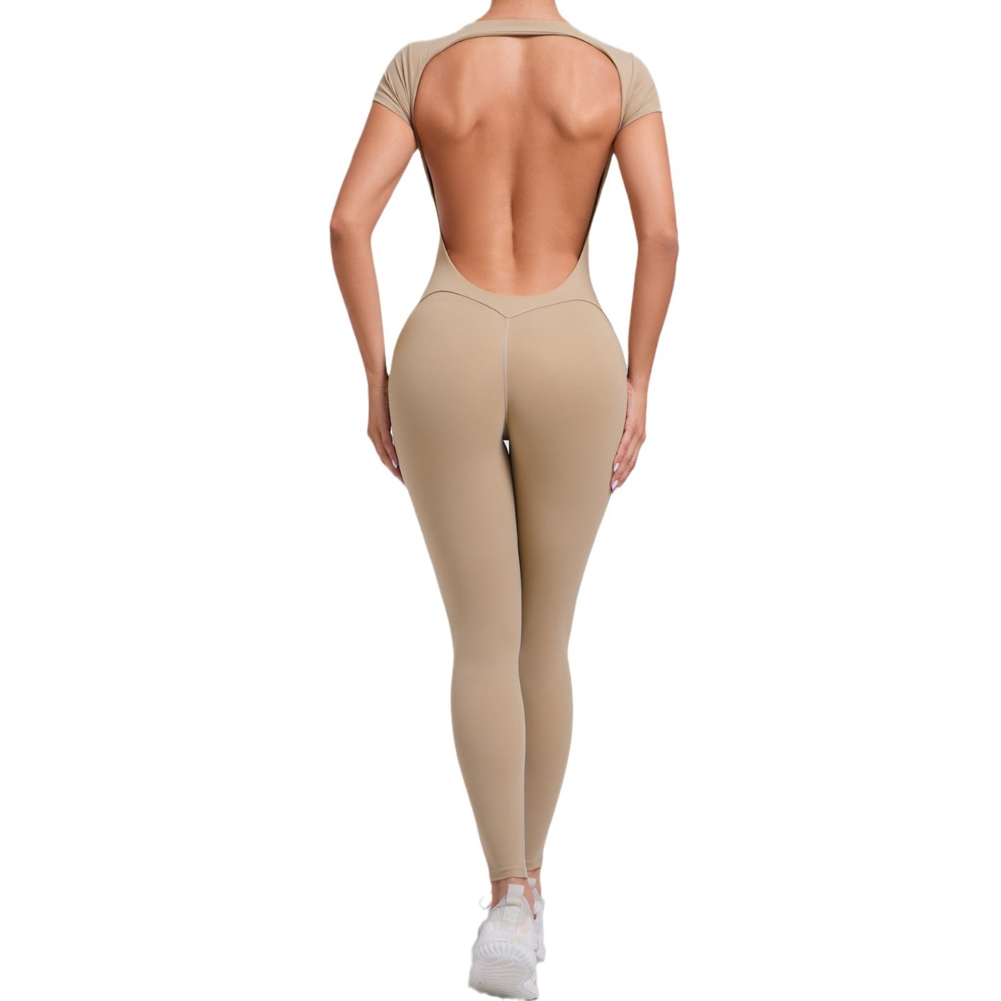 Tight Fitness Jumpsuit