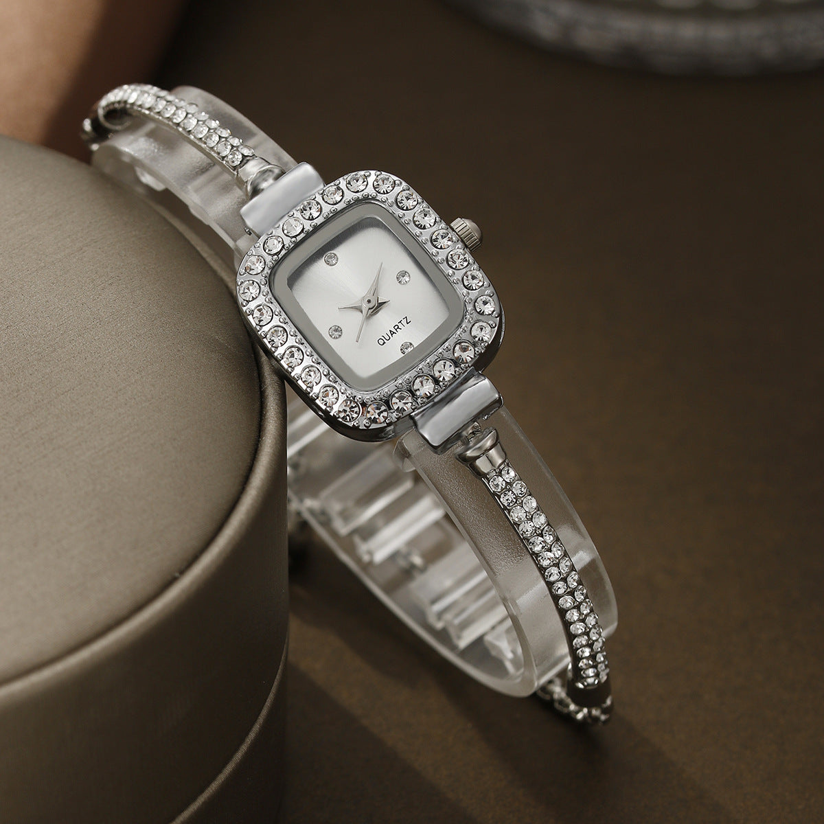 Women's Quartz Bracelet Watch Small Beads