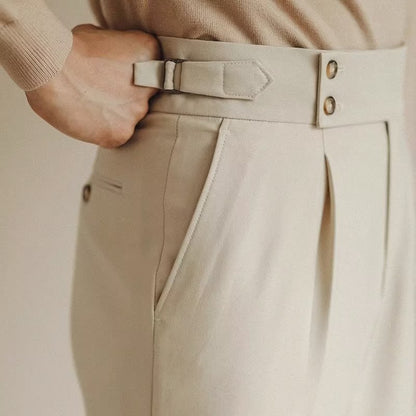 Men's Lightly Mature High-grade Slim Fit Suit Pants