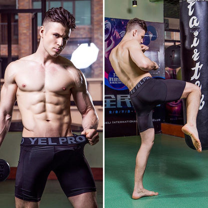 Stretch Quick-drying Mesh Breathable Tight Shorts