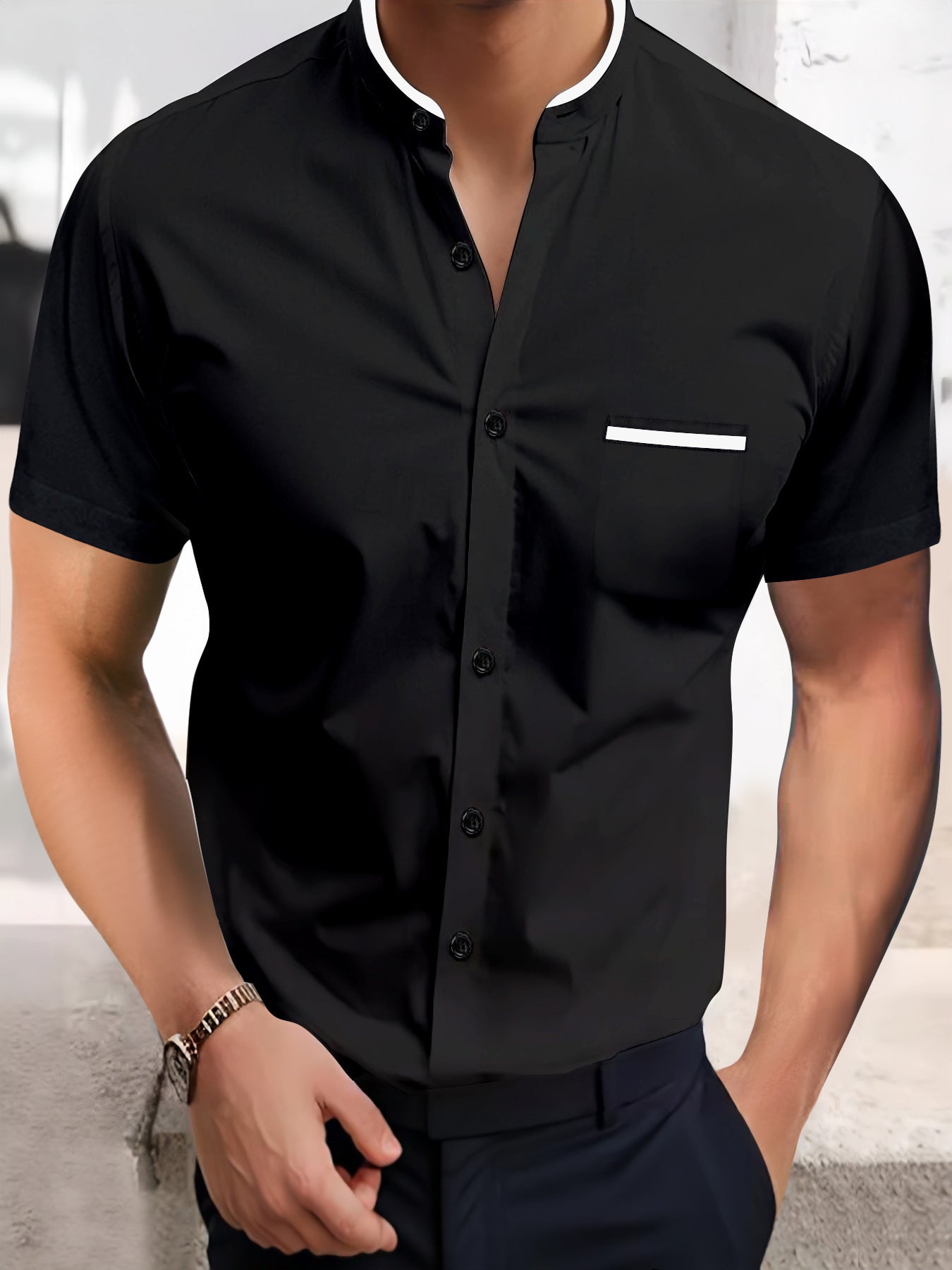 Shirt Korean Short Sleeve