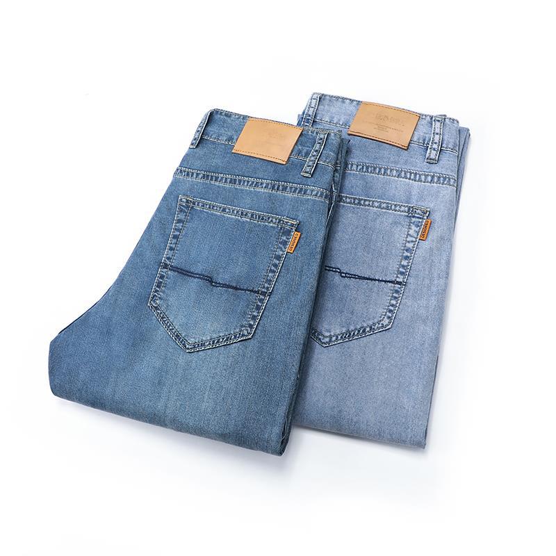 Nice Tencel Ultra-thin Jeans Men