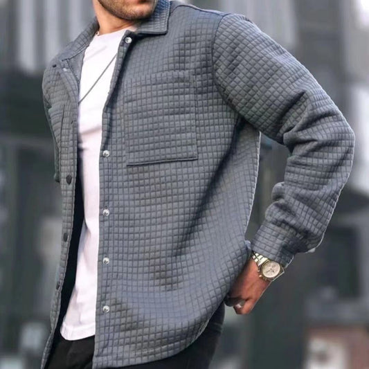 Men's Cardigan Sweater Trendy Coat