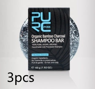 Hand-Extracted Soap Shampoo Bamboo Charcoal