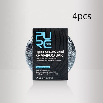 Hand-Extracted Soap Shampoo Bamboo Charcoal