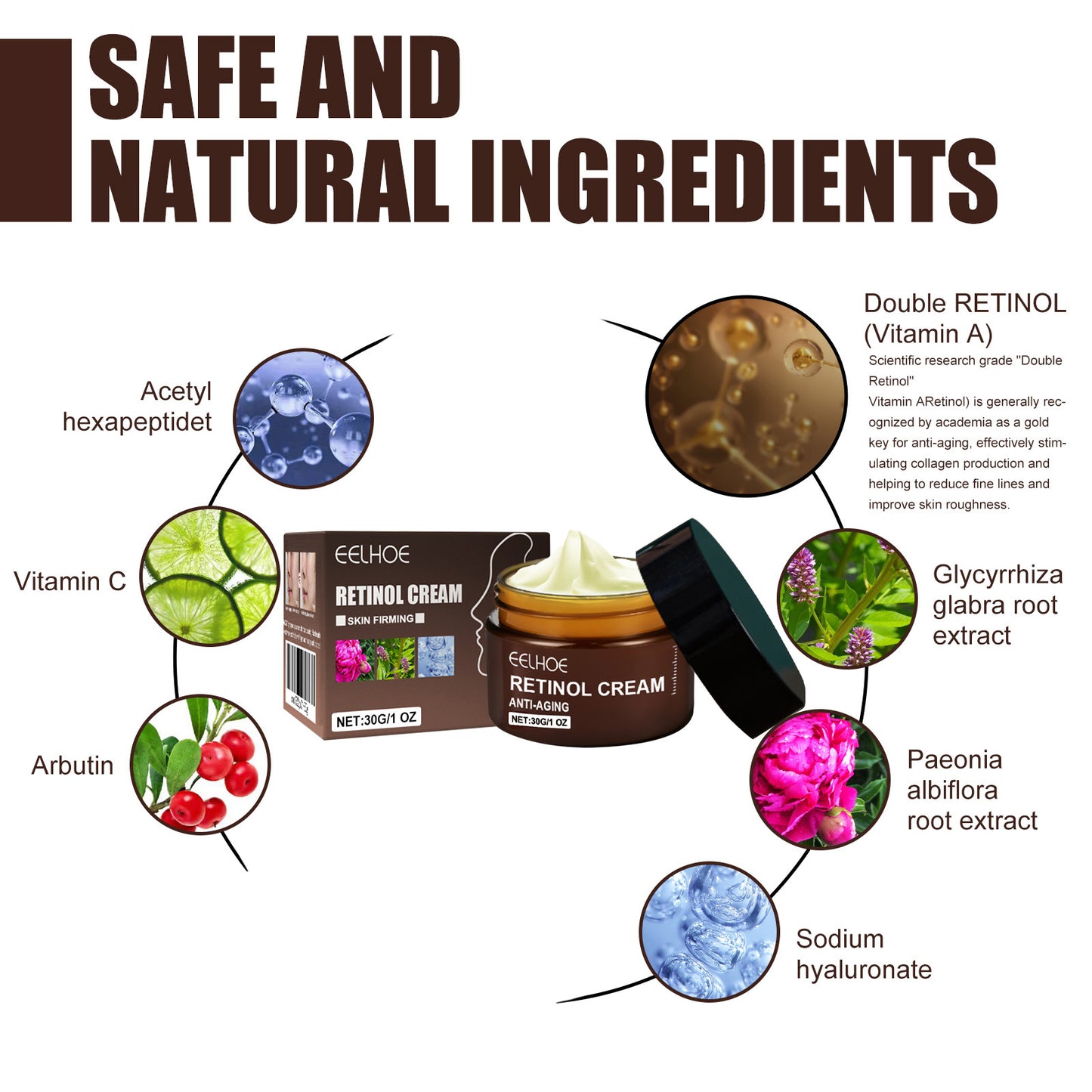 Retinol Anti Aging Wrinkle Removal Firming Cream