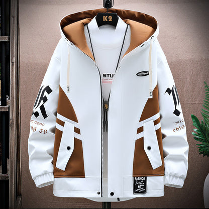 Men's Fall Jacket Trousers Leisure Set