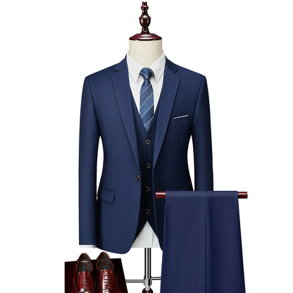 Three-piece Suit Business Wear Formal Wear