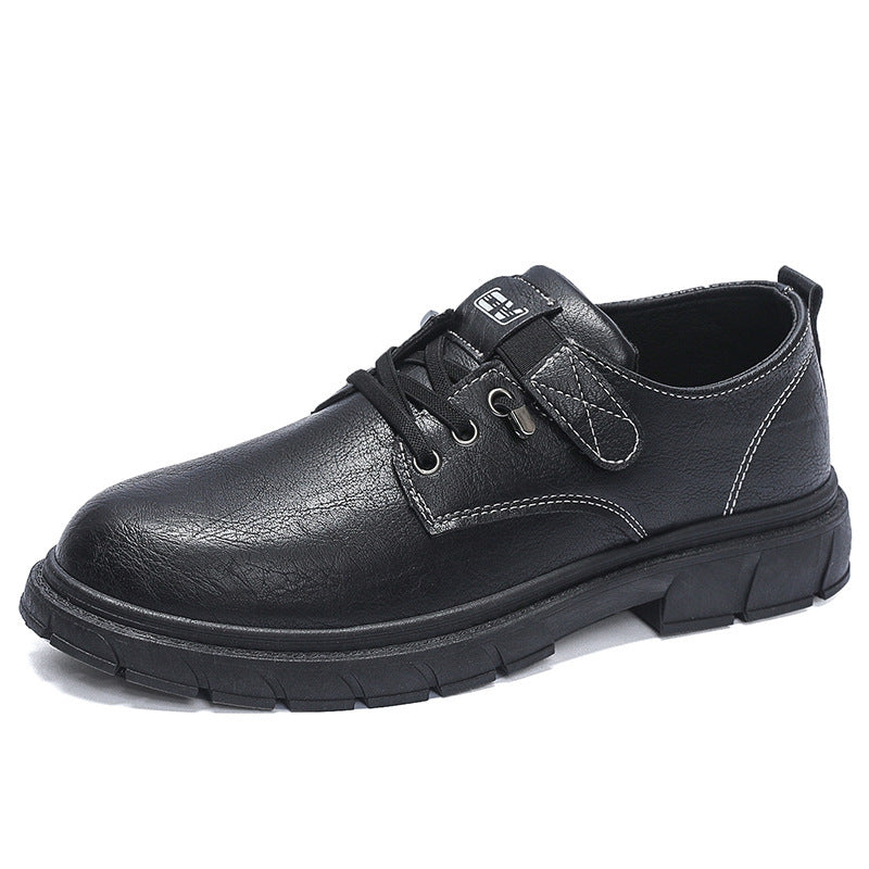 Small Leather Boots Shoes Men