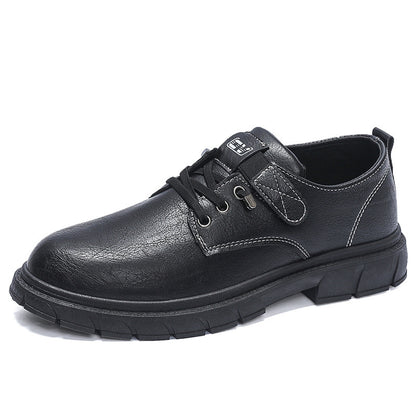Small Leather Boots Shoes Men