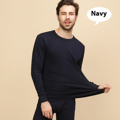 Men's Pure Cotton Thermal Underwear Suit
