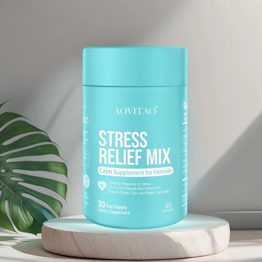 Women Supplement L-Theanine Stress Relief Pill