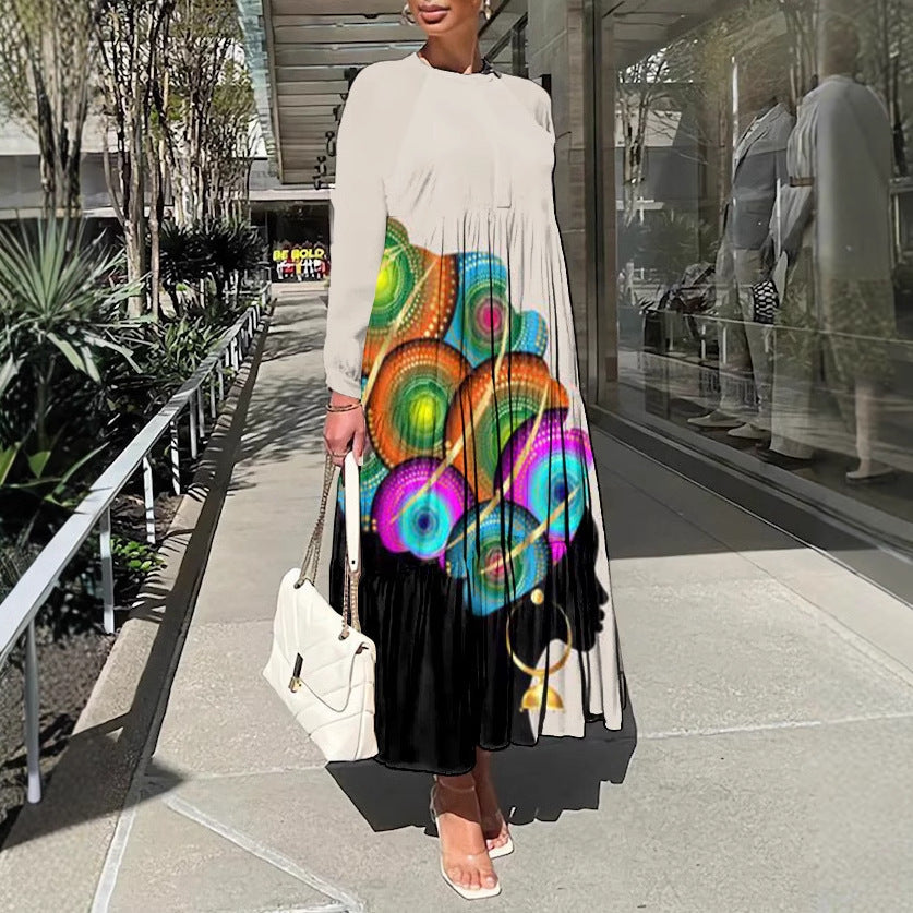 Women's Three Quarter Sleeve Skirt