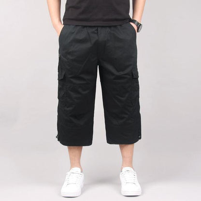 Cropped Trendy Men's Pants Loose