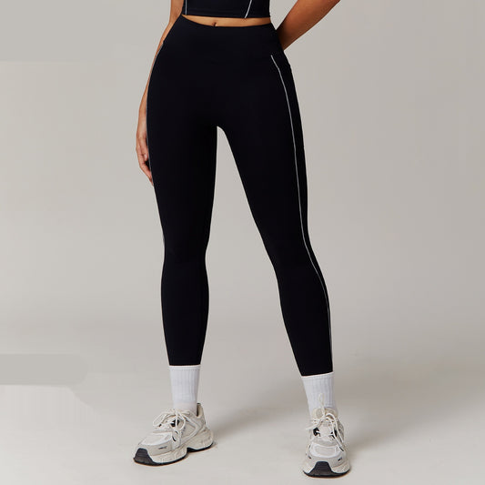 High Waist Nude Feel Pocket Sports Pants