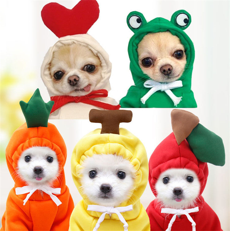 Cute Fruit Dogs Hoodies