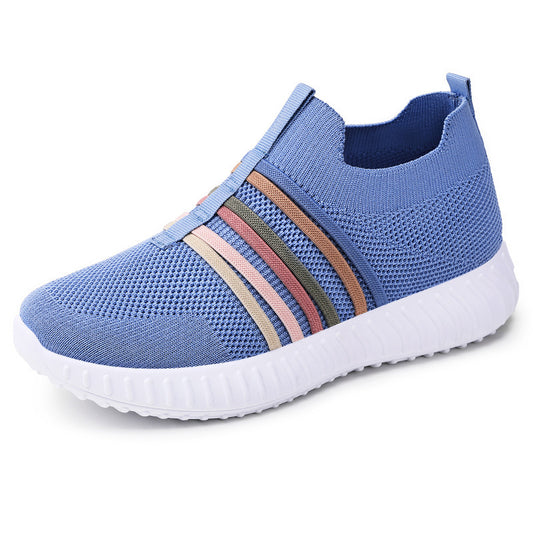 Women's Mesh Surface Plus Size Soft Bottom Pumps