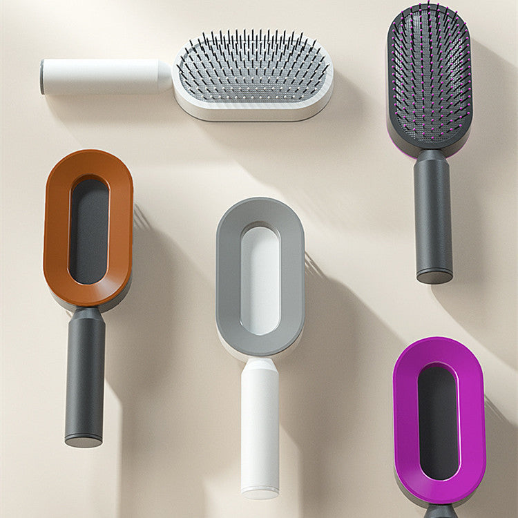 Self Cleaning Hair Brush Hair Loss Airbag Massage