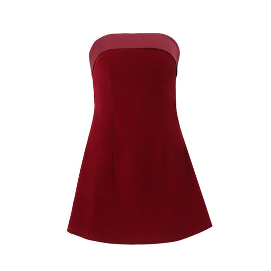 Fashion Zipper A-line Short Dresses Party