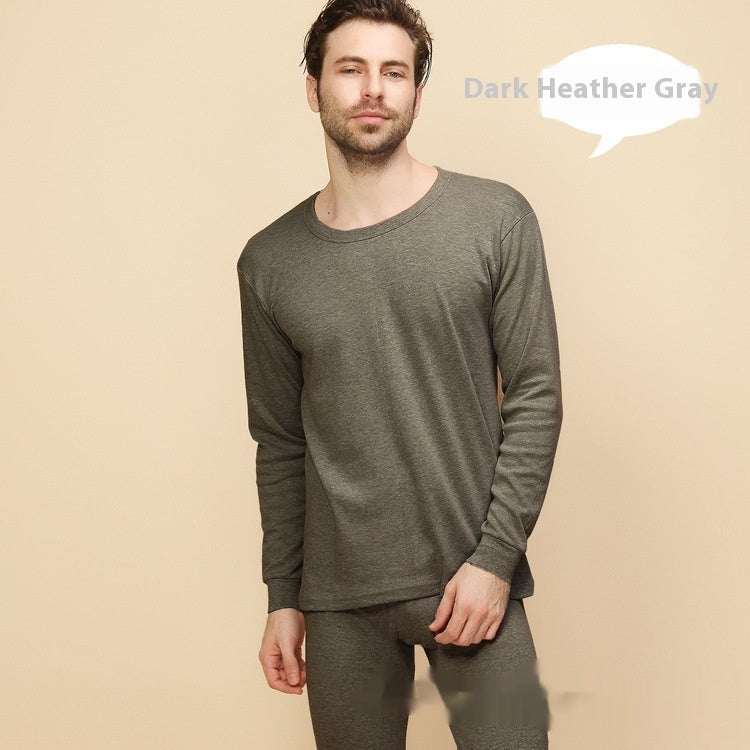 Men's Pure Cotton Thermal Underwear Suit