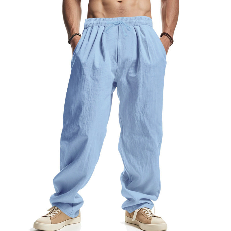 Linen Hip Hop Wide Legs Trousers