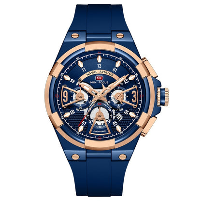 Waterproof Quartz Floating Hollow Surface Watch