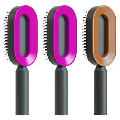 Self Cleaning Hair Brush Hair Loss Airbag Massage