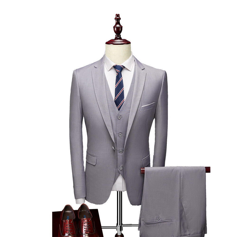 Three-piece Suit Business Wear Formal Wear