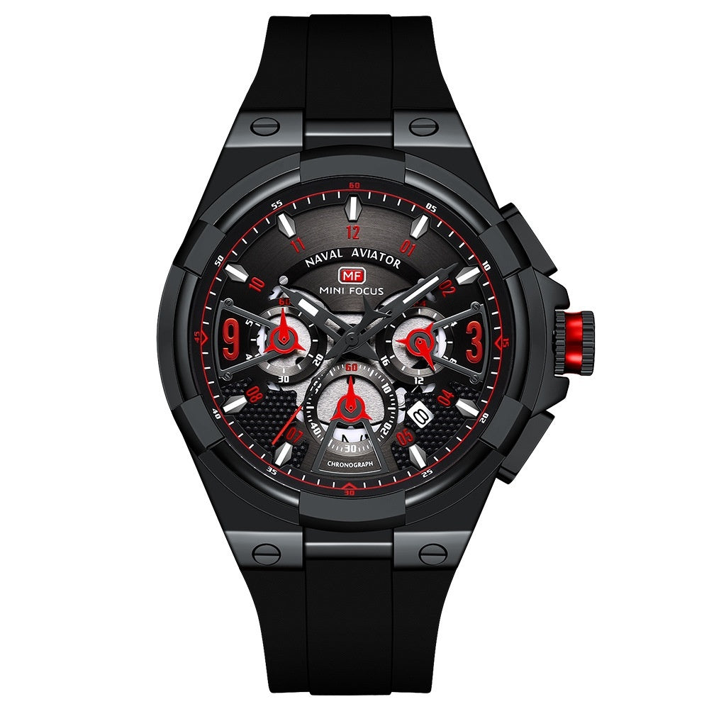 Waterproof Quartz Floating Hollow Surface Watch