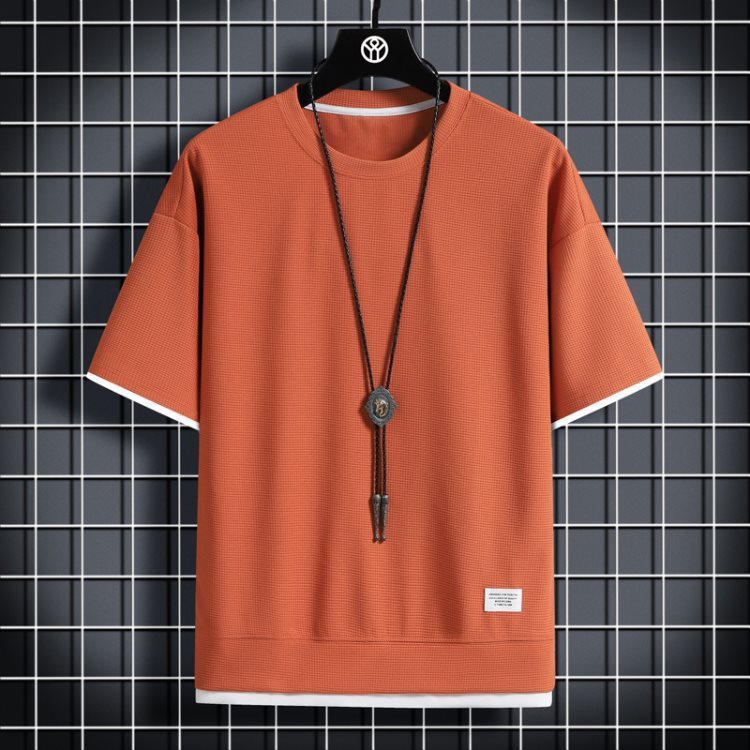 Men's Half Sleeve Trendy All-matching T-Shirt