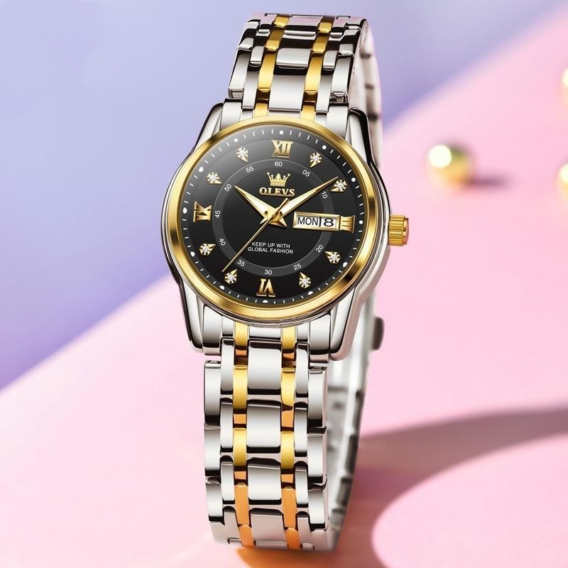 Roman Scale Fashion Quartz Watch Waterproof