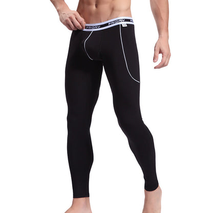 Men's Viscose Soft Slim-fit Stretch Long Johns