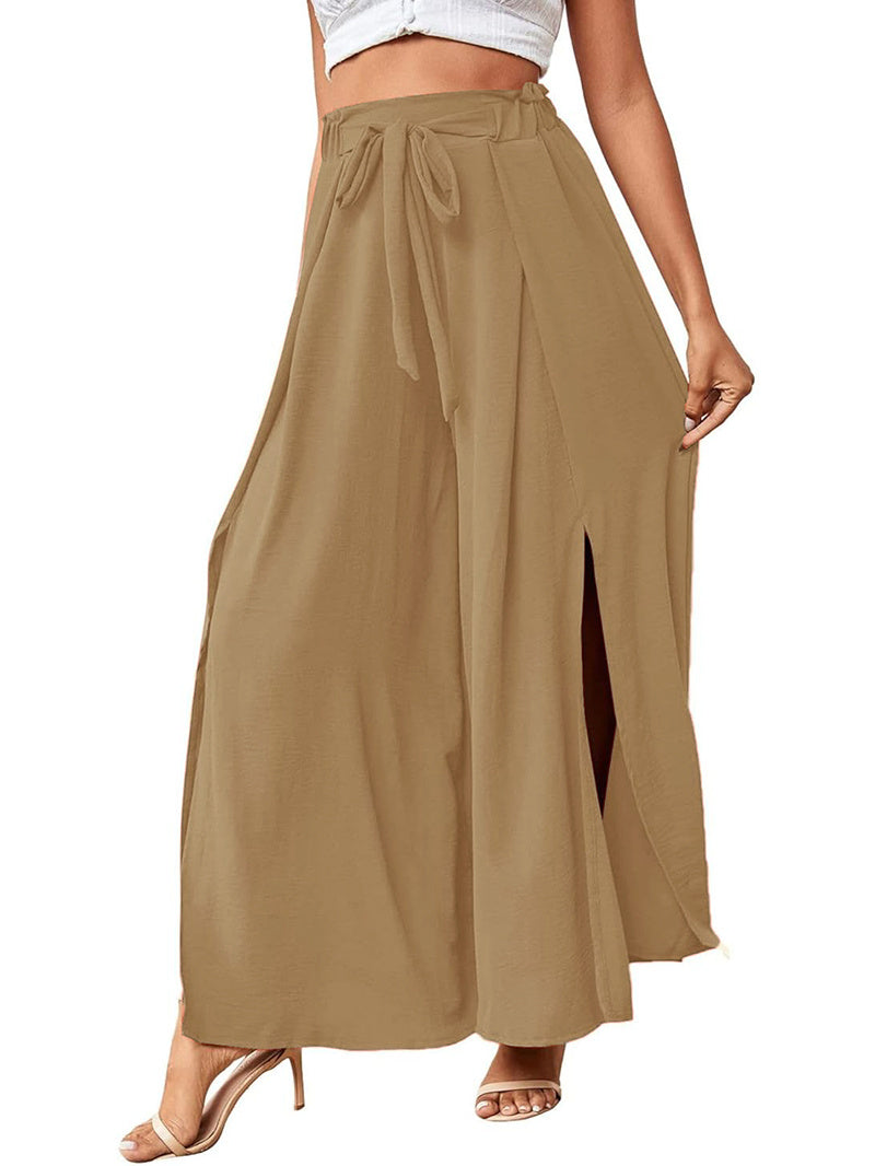 Women Simplicity Skirts Khaki