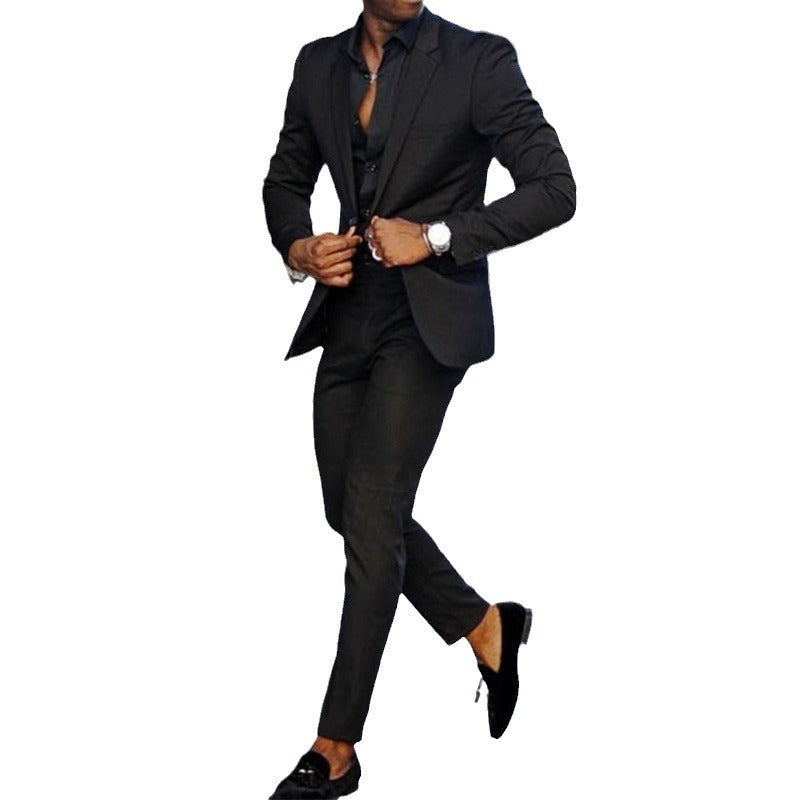 Two-piece Suit With Two Buttons Suit