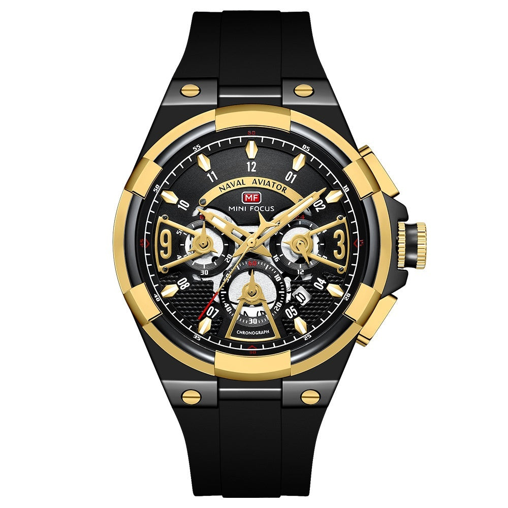 Waterproof Quartz Floating Hollow Surface Watch