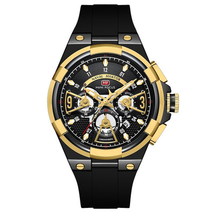 Waterproof Quartz Floating Hollow Surface Watch