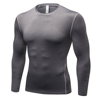 Men's Tight Training Sports Long Sleeve T-shirt