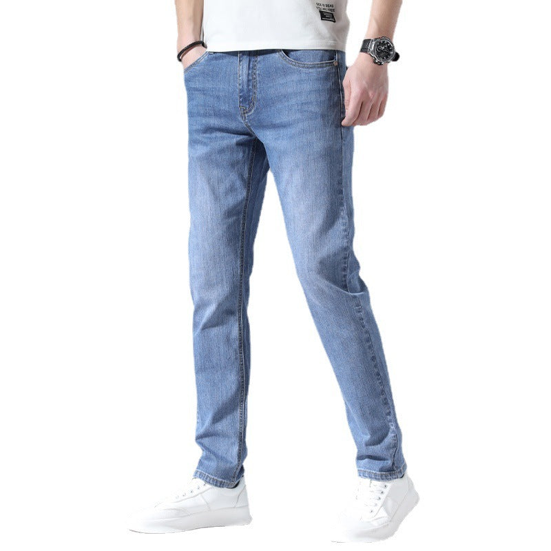 Fashion Men's Straight Stretch Jeans