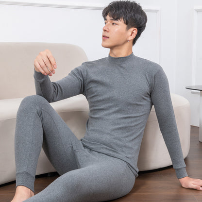 Men's Pure Cotton Thermal Underwear Suit